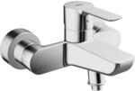 Hansa Wannenarmatur Hansaligna 06742103 chrom, Aufputz, Ausladung 152 mm, mit