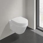 Villeroy & Boch Architectura Wand WC 4687R0R1 Compact, rund, DirectFlush, wei&szlig;
