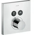 hansgrohe Axor ShowerSelect Square Thermostat 36715000, Thermostat, 2...
