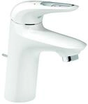 Grohe Eurostyle Waschtischarmatur 23374LS3 moon white, Silkmove ES, Mittelstellung