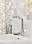 Grohe Eurostyle Waschtischarmatur 23569003 chrom, L-Size, Griff offen, mit