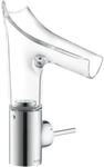 hansgrohe Axor Starck V 140 Waschtischarmatur 12112000, chrom, Glasauslauf, Joystick