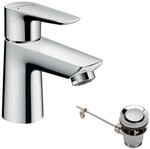 hansgrohe Talis E 80 Waschtischarmatur 71707000 chrom, Niederdruck, mit