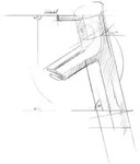 hansgrohe Talis S 80 Waschtischarmatur 72013000 chrom, mit Ablaufgarnitur, CoolStart