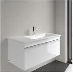 Villeroy & Boch Venticello Waschtisch 4134R1R1 100x50 cm, weiss Ceramicplus, Becken