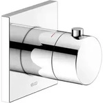 Keuco IXMO Brausethermostat 59553010002 Unterputz Montage, eckig, verchromt