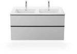 Duravit ME by Starck Doppelwaschtisch 2336130000 130 x 49 cm, weiss, mit...