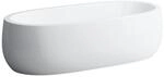 LAUFEN Alessi one Oval-Freistehwanne H2459720006051 mit Whirlsystem, mit Sch&uuml;rze,