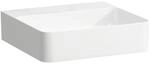 LAUFEN VAL Handwaschbecken 8152810001121 45x42cm, LCC, ohne Hahnloch, ohne &Uuml;berlauf,