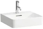 LAUFEN Val Aufsatzhandwaschbecken 8162804001041 45x42cm, LCC, Hahnloch und &Uuml;berlauf,