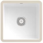 Villeroy und Boch Unterbausp&uuml;le 332501R1 mit Ablaufgarnitur und Handbet&auml;tigung,