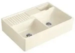 Villeroy und Boch Sp&uuml;lstein Doppelbecken 632392KR Ablaufgarnitur,