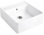 Villeroy und Boch Sp&uuml;lstein Einzelbecken 632061KG Ablaufgarnitur, Handbet&auml;tigung,