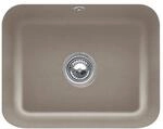 Villeroy und Boch Unterbausp&uuml;le 670602TR mit Ablaufgarnitur, Exzenterbet&auml;tigung,