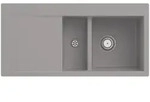 Villeroy und Boch Subway Fl&auml;chenb&uuml;ndige Sp&uuml;le 67121FKD Becken rechts, mit