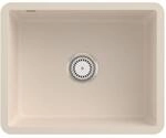Villeroy und Boch Unterbausp&uuml;le 331001FU mit Ablaufgarnitur und Handbet&auml;tigung,