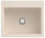 Villeroy und Boch Subway Fl&auml;chenb&uuml;ndige Sp&uuml;le 33091FFU mit Ablaufgarnitur und