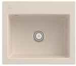 Villeroy und Boch Subway 60 S Einbausp&uuml;le 330901FU mit Ablaufgarnitur, 600 x 510 mm,
