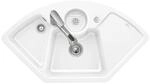 Villeroy und Boch Solo Eck Ecksp&uuml;le 670802R1 Ablaufgarnitur, Exzenterbet&auml;tigung,