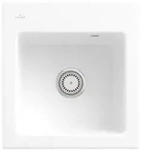 Villeroy & Boch Subway 45 XS Einbausp&uuml;le 678101KG mit Ablaufgarnitur und