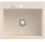 Villeroy und Boch Subway Fl&auml;chenb&uuml;ndige Sp&uuml;le 33092FFU mit Ablaufgarnitur und