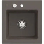 Villeroy & Boch Subway 45 XS Einbausp&uuml;le 678102TR mit Ablaufgarnitur und