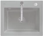 Villeroy und Boch Subway Fl&auml;chenb&uuml;ndige Sp&uuml;le 33092FKD mit Ablaufgarnitur und