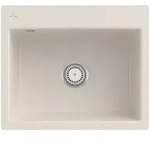 Villeroy und Boch Subway Fl&auml;chenb&uuml;ndige Sp&uuml;le 33091FKR mit Ablaufgarnitur und