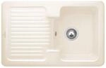 Villeroy & Boch Condor Einbausp&uuml;le 674501KR mit Ablaufgarnitur und Handbet&auml;tigung,