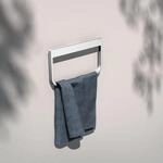 KEUCO Moll Handtuchring 12721010000 24 cm, geschlossen, schwenkbar, verchromt