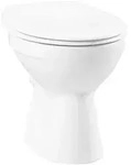 VitrA Normus Stand-Tiefsp&uuml;l-WC 6858L003-1028 wei&szlig;, Abgang au&szlig;en waagerecht