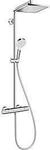 hansgrohe Crometta E Showerpipe 240 1jet 27281000 mit Thermostat, mit EcoSmart 9 hansgrohe Crometta E Showerpipe 240 1jet 27281000 mit Thermostat, mit EcoSmart 9