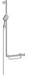 hansgrohe Raindance Select S 120 Brauseset 2632400 chrom, 110 cm Stange links Unica