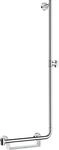 hansgrohe Unica Brausestange 26404400 1100mm, wei&szlig;/chrom, rechts