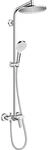 hansgrohe Crometta S 240 Showerpipe 27269000 chrom, 1jet, &Oslash; 24 cm, mit