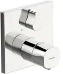 Hansa Wannenarmatur Hansaliving 81149562 Hansabluebox, eckige Rosette, chrom