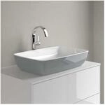 Villeroy und Boch Artis Aufsatzwaschtisch 417258BCT7 58x38cm, ohne Hahnloch,...
