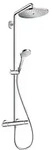 hansgrohe Croma Select 280 Air Showerpipe 26794000 chrom, EcoSmart 9 l/min,