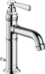 hansgrohe Axor Montreux Waschtischarmatur 16515000 mit Zugstange, chrom,...