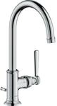 hansgrohe Axor Montreux Waschtischarmatur 16517000 mit Zugstange, chrom, Ausladung