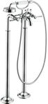 hansgrohe Axor Montreux Wannenarmatur 16553000 chrom, Standmontage, Hebelgriff