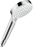 hansgrohe Crometta Vario Handbrause 26332400 weiss chrom, EcoSmart 9 l, Brausekopf