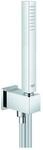 Grohe Euphoria Cube Wannenset 26405000 chrom, 9,5 I/min, mit Wandanschlussbogen