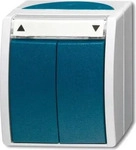 Busch-Jaeger 2CKA001442A0469, Busch-Jaeger Busch Jaeger Jalousietaster 2621/4 W-53