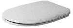 Duravit WC-Sitz Duraplus weiss, Scharniere Kunststoff weiss