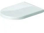 Duravit Starck 3 WC-Sitz 0067710000 weiss, Scharniere Edelstahl, ohne Absenkautomatik