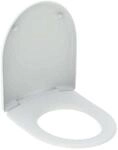 Geberit WC-Sitz Plus 4 verl&auml;ngerte Scharniere, Edelstahl, weiss