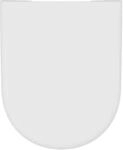 Ideal Standard Washpoint WC-Sitz R392101 Softclosing-Scharniere verchromt, wei&szlig;