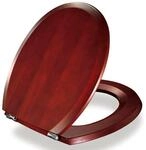 Pressalit WC-Sitz Selandia 522455B47999 Mahagoni, Universalscharniere