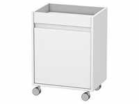 Duravit Ketho Rollcontainer KT2530L1818 50 x 67 x 36 cm, Anschlag links, weiss